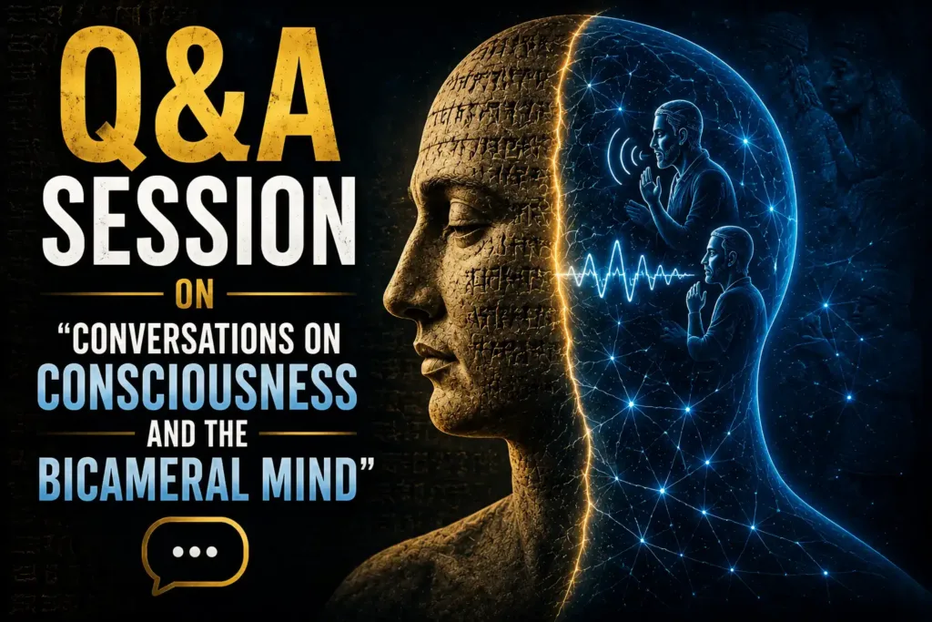 Q & A Session on Conversations on Consciousness and the Bicameral Mind